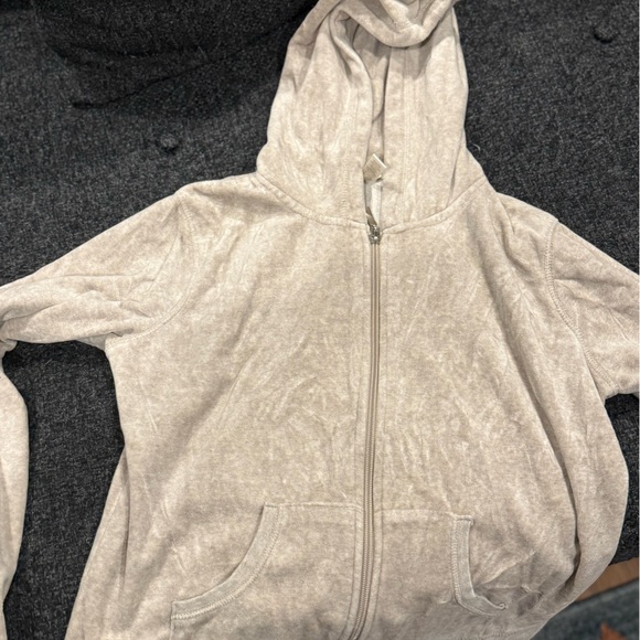 American Eagle Outfitters Gray‎ Zip-Up Jacket - Picture 2 of 3